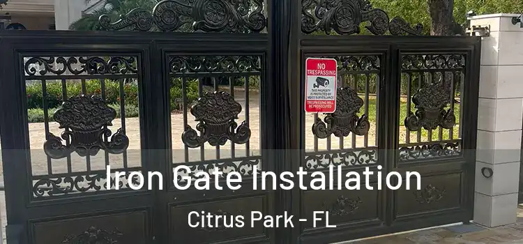  Iron Gate Installation Citrus Park - FL