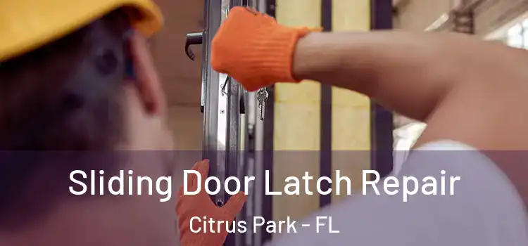 Sliding Door Latch Repair Citrus Park - FL
